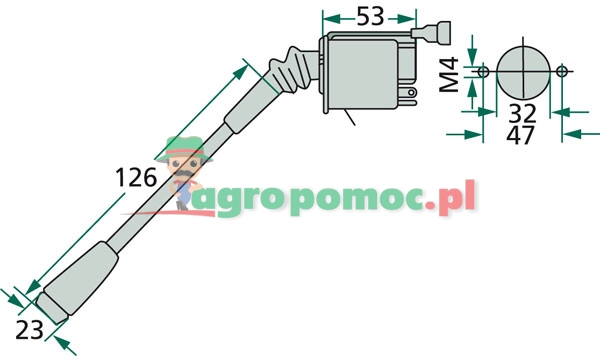 Hella Indicator and dipped beam switch | 04319505 | zdjęcie nr 2